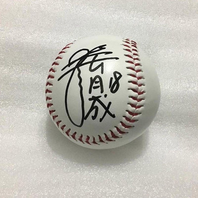 MLB 紅襪 克里夫蘭守護者《張育成》親筆簽名球 一般空白簽名棒球。WBC中華隊MVP.3