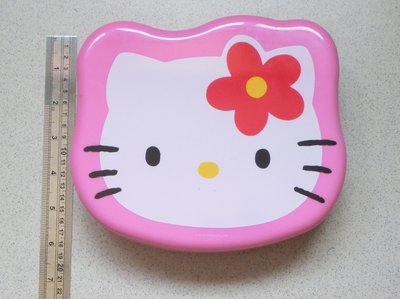 Hello Kitty塑膠糖果盒 收納盒 珠寶盒 配件盒~送筆記本1本(四