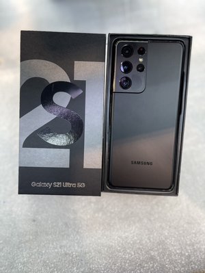 💟店面展示品出清💟台灣公司貨Samsung 三星 S21 Ultra 5G 256G 黑色🔺店面保固一個月🔺