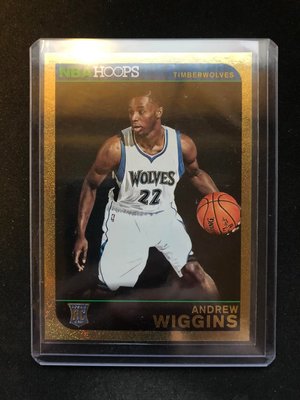 2014-15 HOOPS Andrew Wiggins RC 金亮 GOLD
