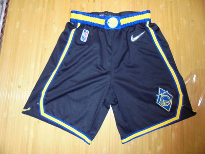 NBA GOLDEN STATE CITY EDITION 城市版  勇士 75周年 總冠軍 球褲 M號 CURRY