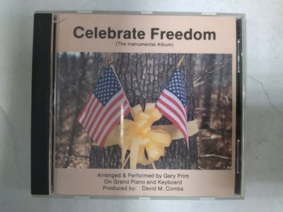 昀嫣音樂(CDa75)  Celebrate Freedom Gary Prim 1991年 微細紋 保存如圖 售出不退