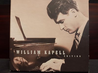William Kapell-Bach,Beethoven,Brahms等多位偉大作曲家，個人專輯共9CD,威廉·卡培爾-巴哈，貝多芬，布拉姆斯等多位作曲家