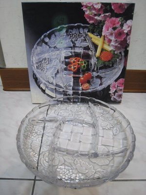 全新 日本製 SOGA 玻璃盤/萬用盤/水果盤/糖果盤