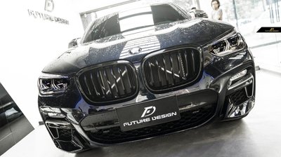 【政銓企業有限公司】BMW G02 X4 專用 PERFORMANCE 式樣 單線 亮黑 水箱罩 鼻頭 免費安裝 現貨