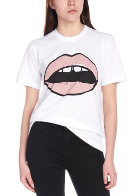 全新 Markus lupfer  'Painted blush lip alex' t-shirt  M號 現貨
