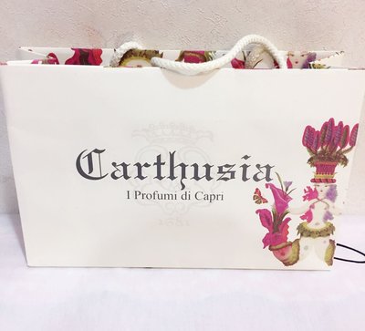 義大利Carthusia~卡布里島香水紙袋