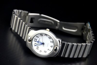台灣品牌Glad stone紳士風防水石英錶,不鏽鋼製錶帶,日本miyota石英錶心白面