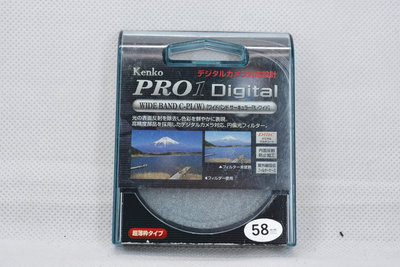 KENKO PRO1D 58MM WIDE BAND CPL W 薄框設計,廣角鏡使用不會有暗角