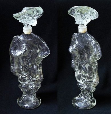 玻璃水瓶老酒瓶冷水壺玻璃工藝品玻璃藝術品媲美法國桑貝武士拿破崙白蘭地【心生活美學】