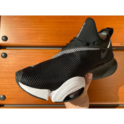 Nike Zoom SuperRep 訓練鞋 運動鞋 男 氣墊 避震 襪套 包覆 健身房 黑白 CD3460-010