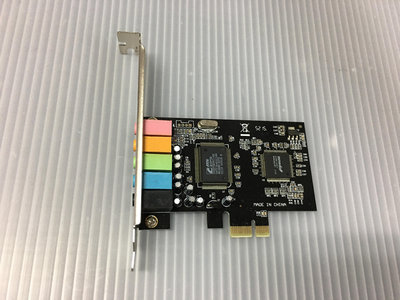 電腦雜貨店→cmi8738 PCIE 音效卡 二手良品 $250