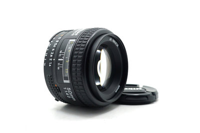 【台中青蘋果】Nikon AF 50mm f1.4 D 二手 大光圈 定焦鏡 #83696