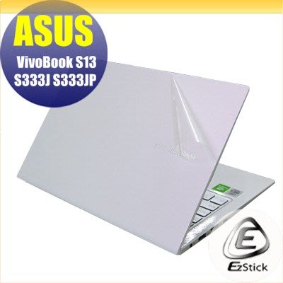 【Ezstick】ASUS S333 S333JP 二代透氣機身保護貼(含上蓋貼、鍵盤週圍貼、底部貼) DIY 包膜