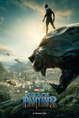 黑豹 (Black Panther) ⚡️  復仇者聯盟 - 美國原版雙面電影海報 (2018年)