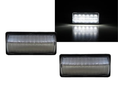 卡嗶車燈 NISSAN 日產 TIIDA 2013-Present 五門車 LED 牌照燈 白