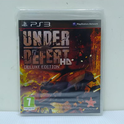 [現貨]PS3天翔鐵騎 豪華版 UNDER DEFEAT HD(全新未拆)內附特典音樂CD
