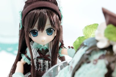 Azone 1/12 甜點少女系列 巧克力薄荷冰淇淋 LYCEE  (83051)