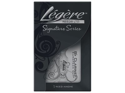 【現代樂器】Legere大師款Signature Clarinet European Cut 歐切 豎笛 單簧管合成竹片