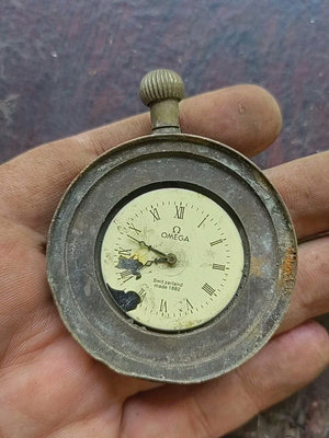 歐米茄機械錶1882懷錶瑞士機械錶，品相如圖，需要大修。很重