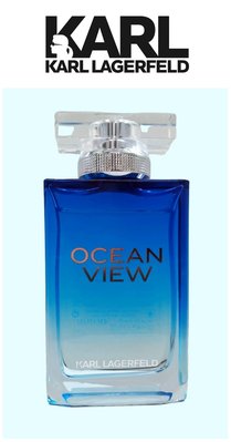 香蘿庭園~【Karl Lagerfeld卡爾拉格斐】Ocean View 海灣戀人限量男性淡香水100ml~PS-1