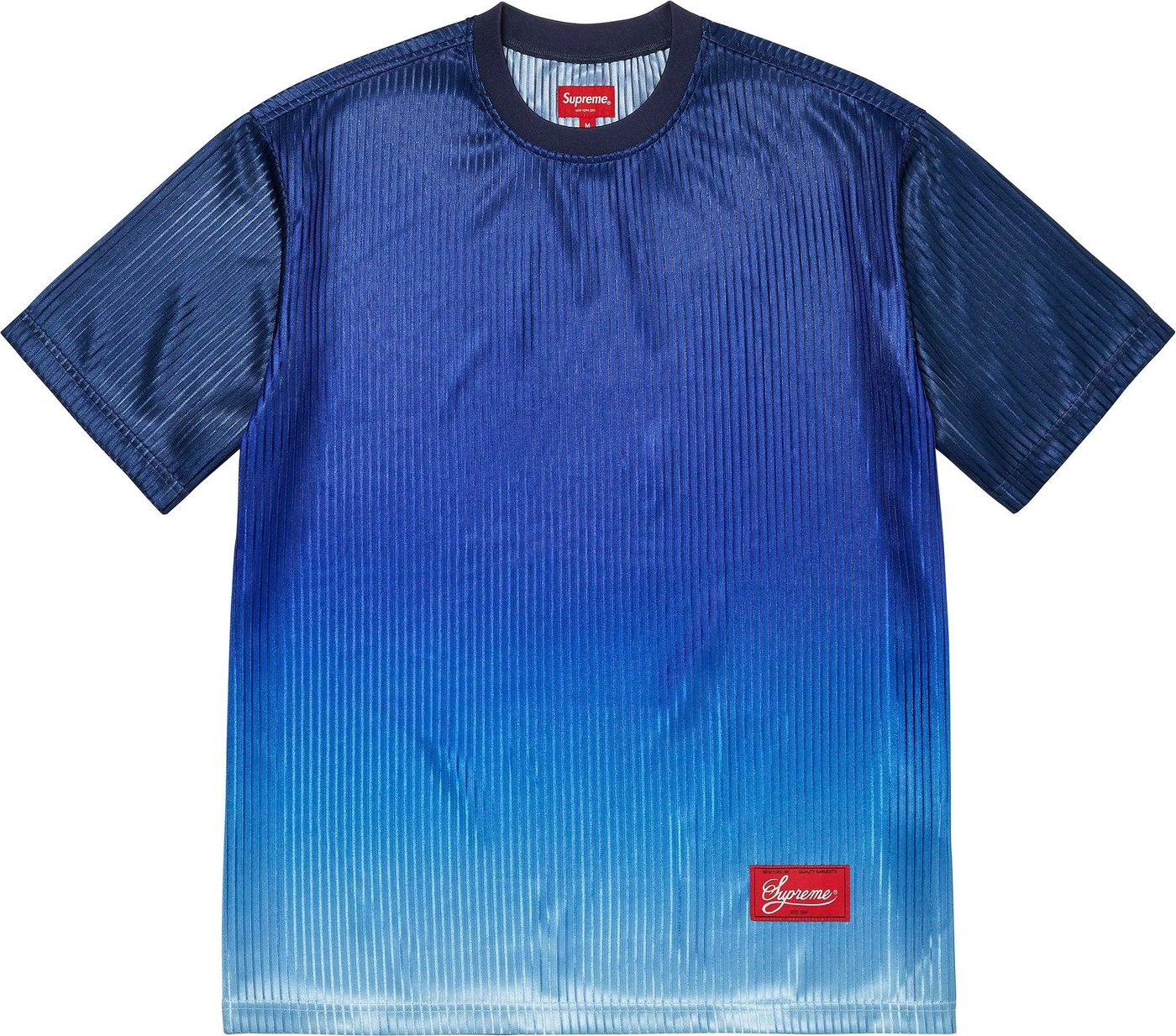 紐約范特西】預購SUPREME SS23 GRADIENT MESH STRIPE JERSEY 球衣