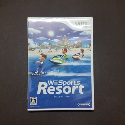 日本帶回 二手 Wii Resort Sports 運動 度假勝地 渡假勝地 日版 正版 原裝 遊戲 體感遊戲