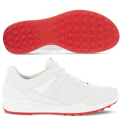 (易達高爾夫)全新原廠ecco BIOM HYBRID 白色 女仕 高爾夫球鞋