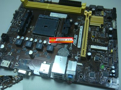 ASUS 華碩 A55BM-A-M32BF FM2腳位 內建顯示 AMD A55FCH 晶片 2組DDR3 4組SATA