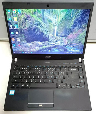 [爸比嚴選]Acer P648-M 14吋商用輕薄筆電 i5-6200 碳纖A蓋 功能正常 能蓄電高顏值