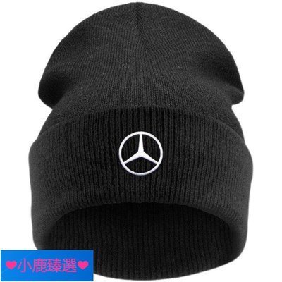 ❤小鹿臻選❤F1benz賓士AMG車隊春秋冬款帽子賽車配件周邊毛線帽保暖戶外冷帽針織