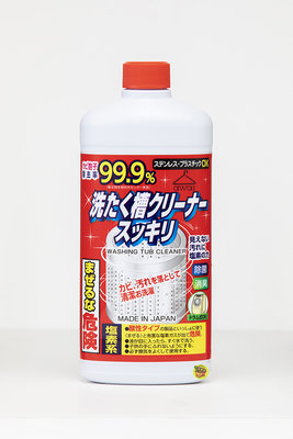 【JPGO】日本製 火箭石鹼 鹽素系 洗衣槽清潔劑 550g#394