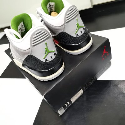 (台灣公司貨)Air Jordan 3 Tinker ‘Chlorophyll’ 灰綠 136064-006