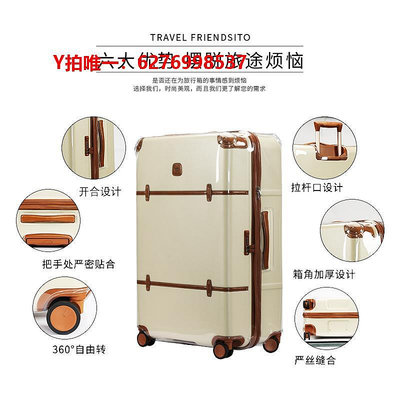 行李箱保護套適于布里克斯Brics拉桿箱保護套行李箱套免拆21/27/30/32寸防塵罩