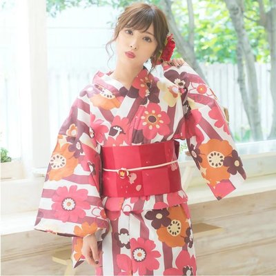 新款日本和服浴衣 正裝和服浴衣YUKATA COS#4