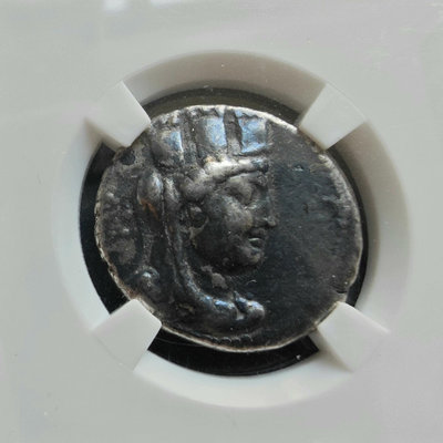 古希臘腓尼基地區財富女神幸運女神4德大銀幣3603