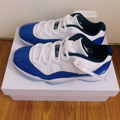 Air Jordan 11 Low “Comcord” 白藍 康扣 籃球 運動 AH7860-100潮鞋