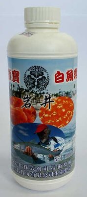 「日本岩井純白魚精」1公升 天然高單位蛋白質營養乳.是很獨特的一種胺基酸肥促進早熟色澤良提高作物的品味
