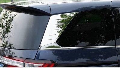 小新汽材 本田 HONDA 2015-2018 ODYSSEY 奧德賽 後側窗飾板 不鏽鋼材質