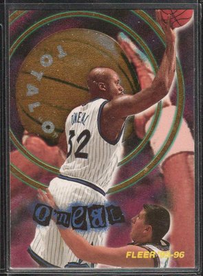 95-96 FLEER TOTAL O #6 SHAQUILLE O'NEAL