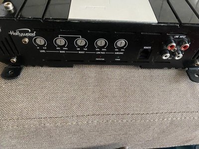 中古 美國好萊屋Hollywood RHV-1200D Class D Amplifier D類單聲道擴大機