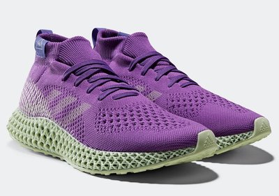 adidas 4D Runner Pharrell Active Purple FV6335 代購附驗鞋