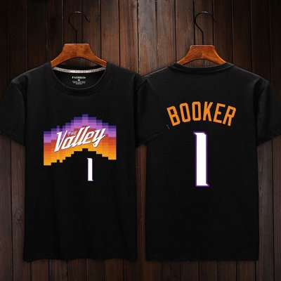 🌈布克Devin Booker短袖棉T恤上衣🌈書人NBA太陽隊Nike耐克愛迪達運動籃球衣服T-shirt男服飾79