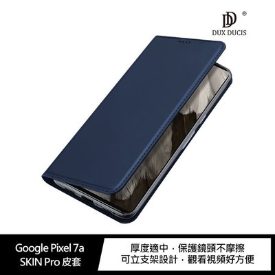 DUX DUCIS Google Pixel 7a SKIN Pro 皮套 手機皮套 支架可立 觀看影片好方便