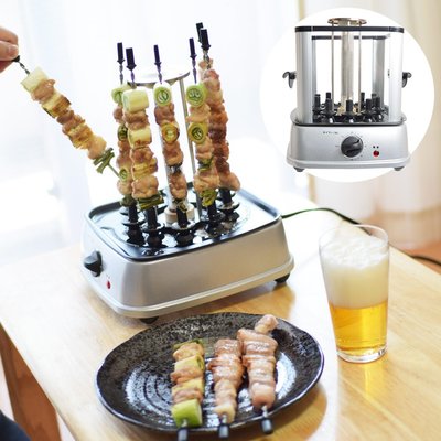 THANKO 一個人的無煙烤肉串機 日本代購 日本家電 日本電器 中秋烤肉 中秋節烤肉 一個人的居酒屋 串燒機 派對道具