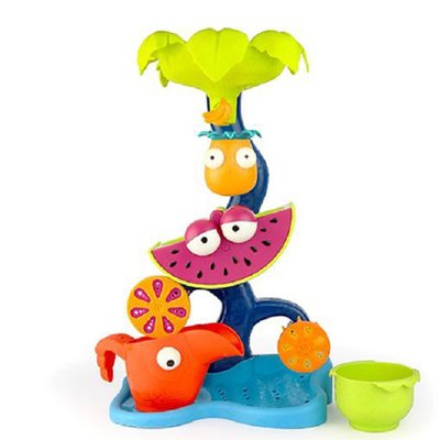 【DJ媽咪玩具日本流行精品】美國B.Toys 公司貨 大嘴鳥瀑布 兒童 玩沙 沙灘 洗澡玩具
