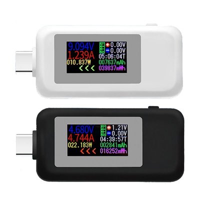 * C 型 USB 測試儀 KWS-1902C 電壓和電流測試儀移動電池檢測器-新款221015