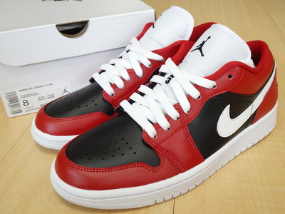 Nike Air Jordan 1 Low Wmns Chicago Flip 反轉芝加哥黑紅白DC0774-603