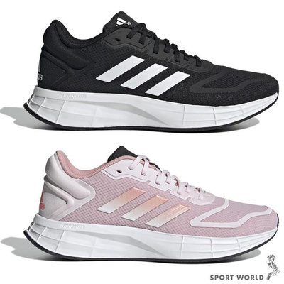Adidas 女鞋 慢跑鞋 休閒鞋 Duramo 10 黑白【運動世界】GX0709