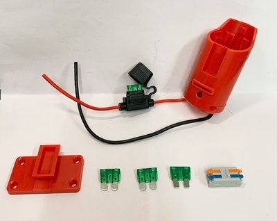 適配器 通用 米沃奇 M12 12V 鋰電池 / 帶線連接器 / 適用DIY玩具 小車 小風扇(不含電池)